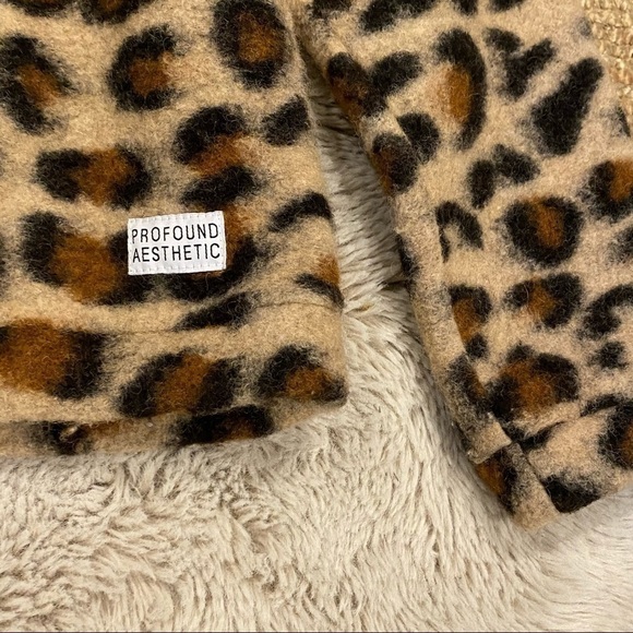 Profound Aesthetic Leopard Sweater M - Picture 5 of 6